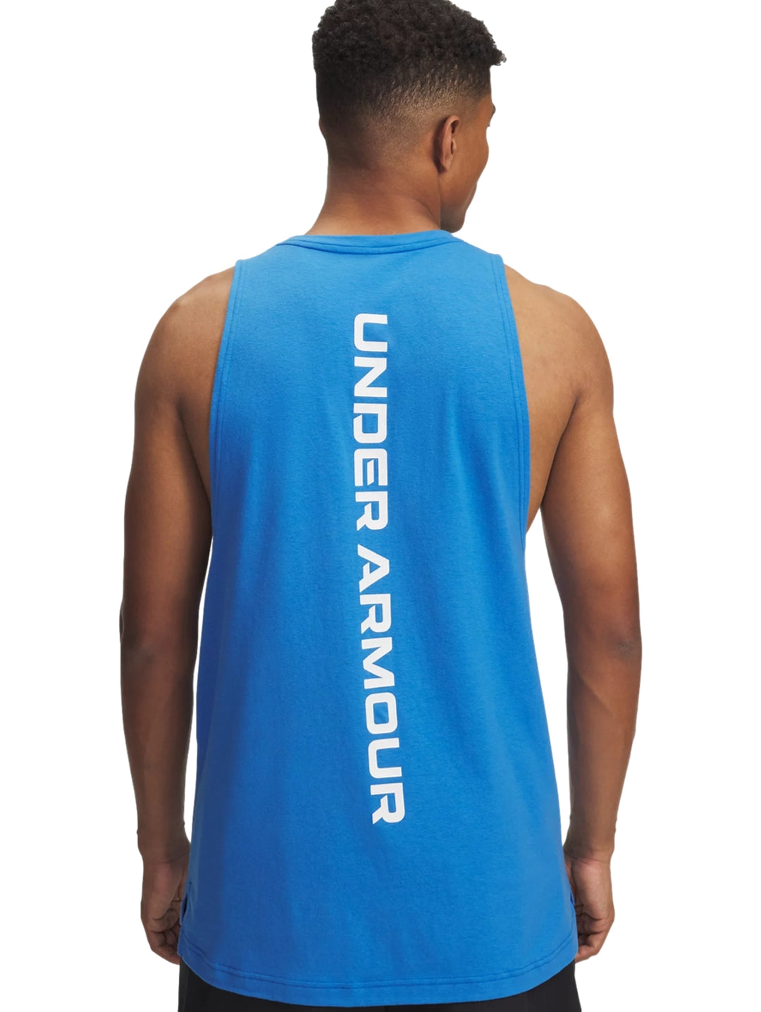 Playera Under Armour Zone Tank Azul para Hombre