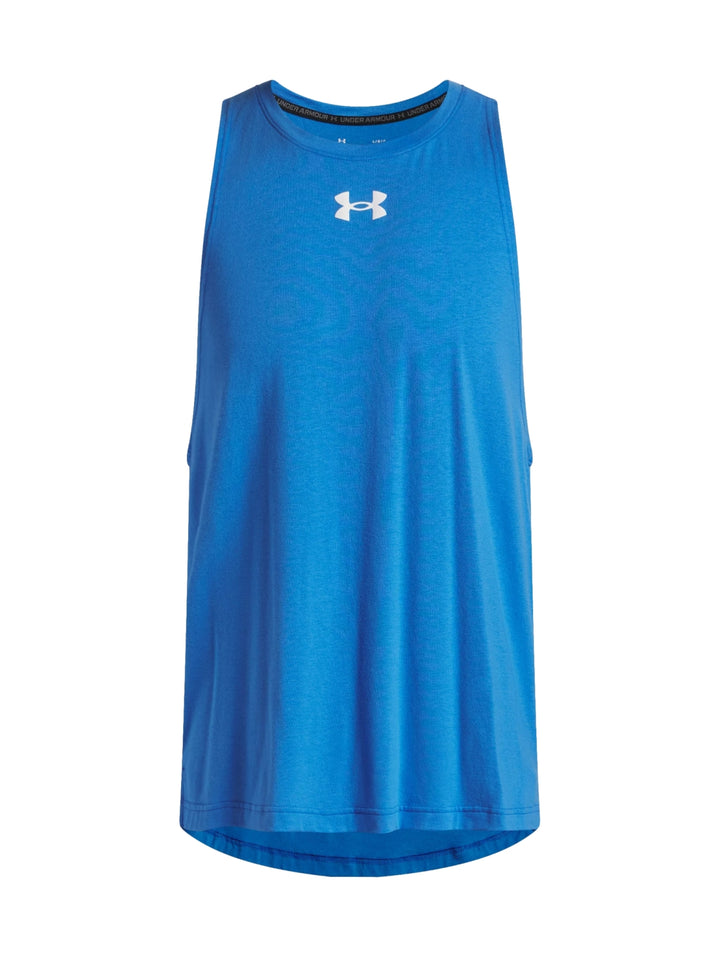Playera Under Armour Zone Tank Azul para Hombre
