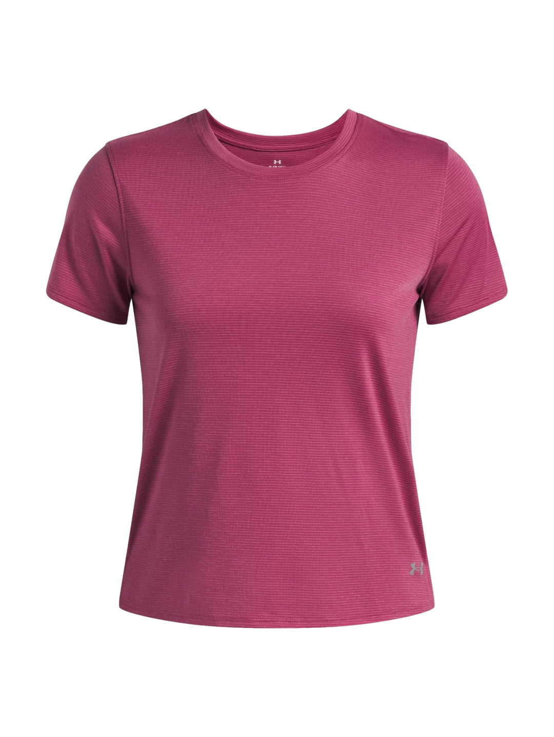 Playera Under Armour Launch Short Sleeve Fucsia para Mujer