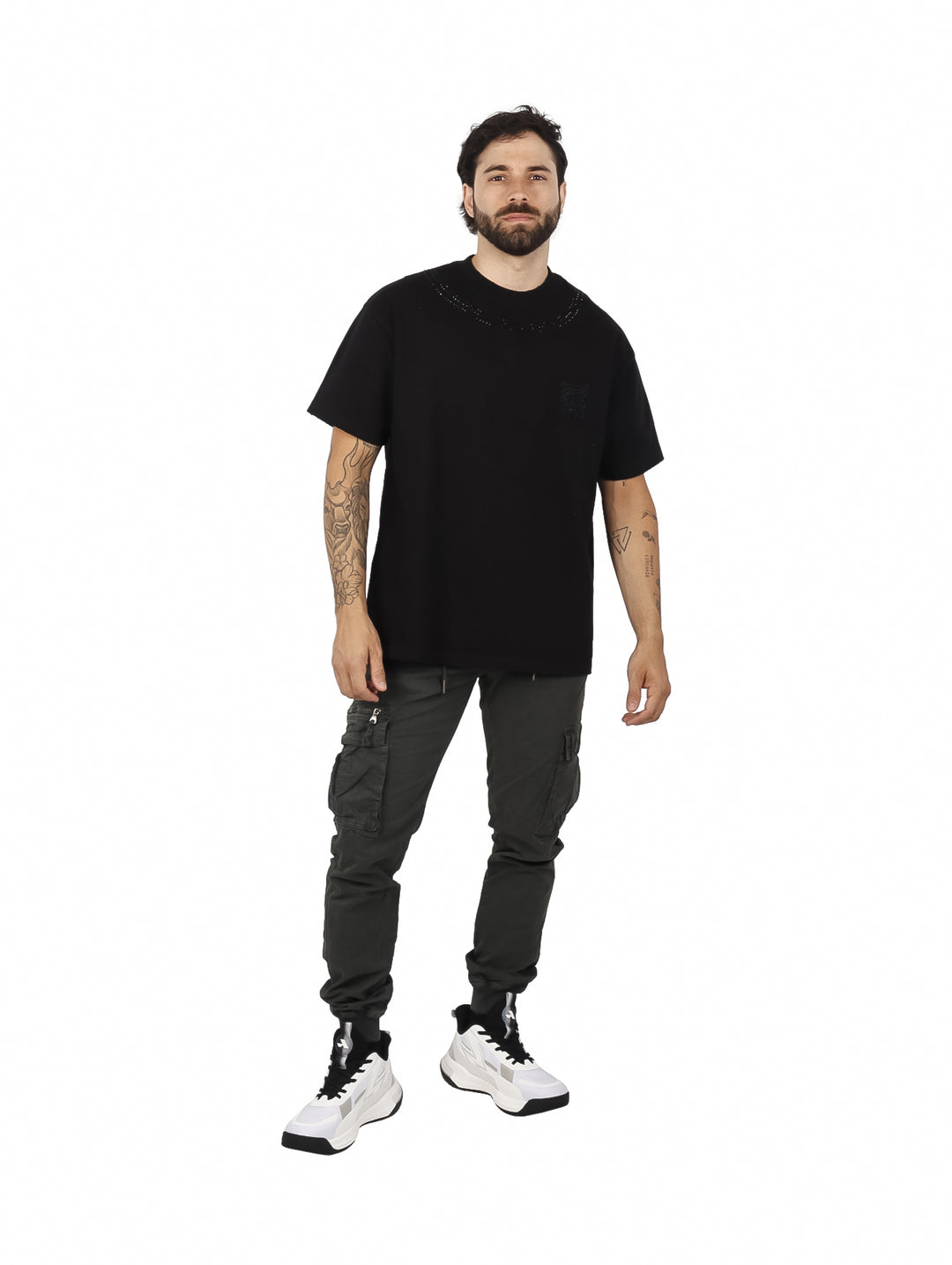 Playera Platini Negro para Hombre