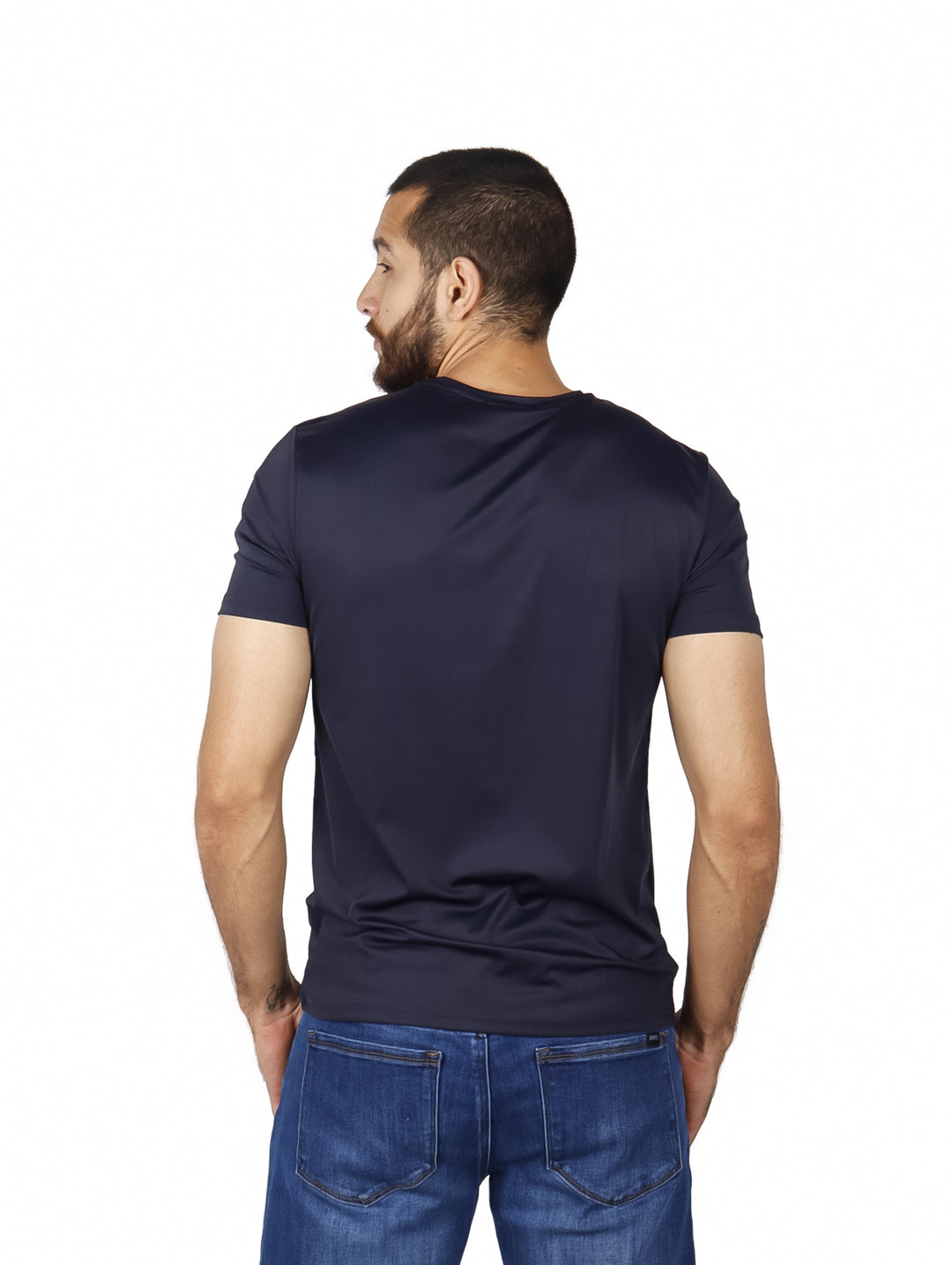 Playera Bratto Azul Marino para Hombre
