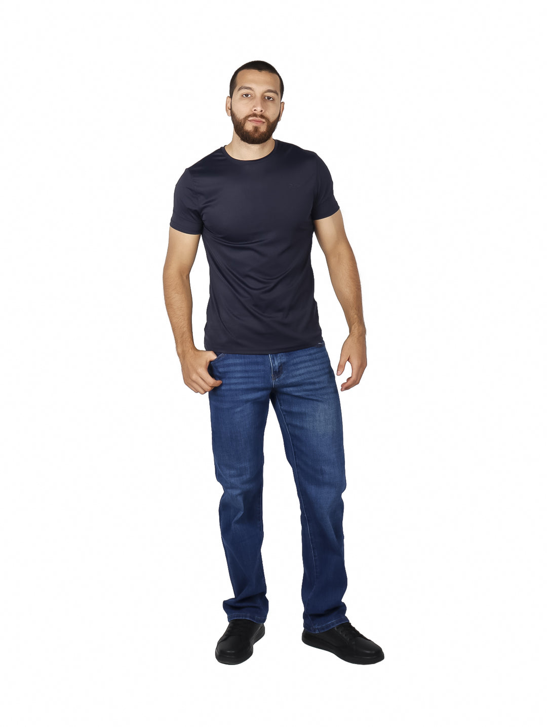 Playera Bratto Azul Marino para Hombre