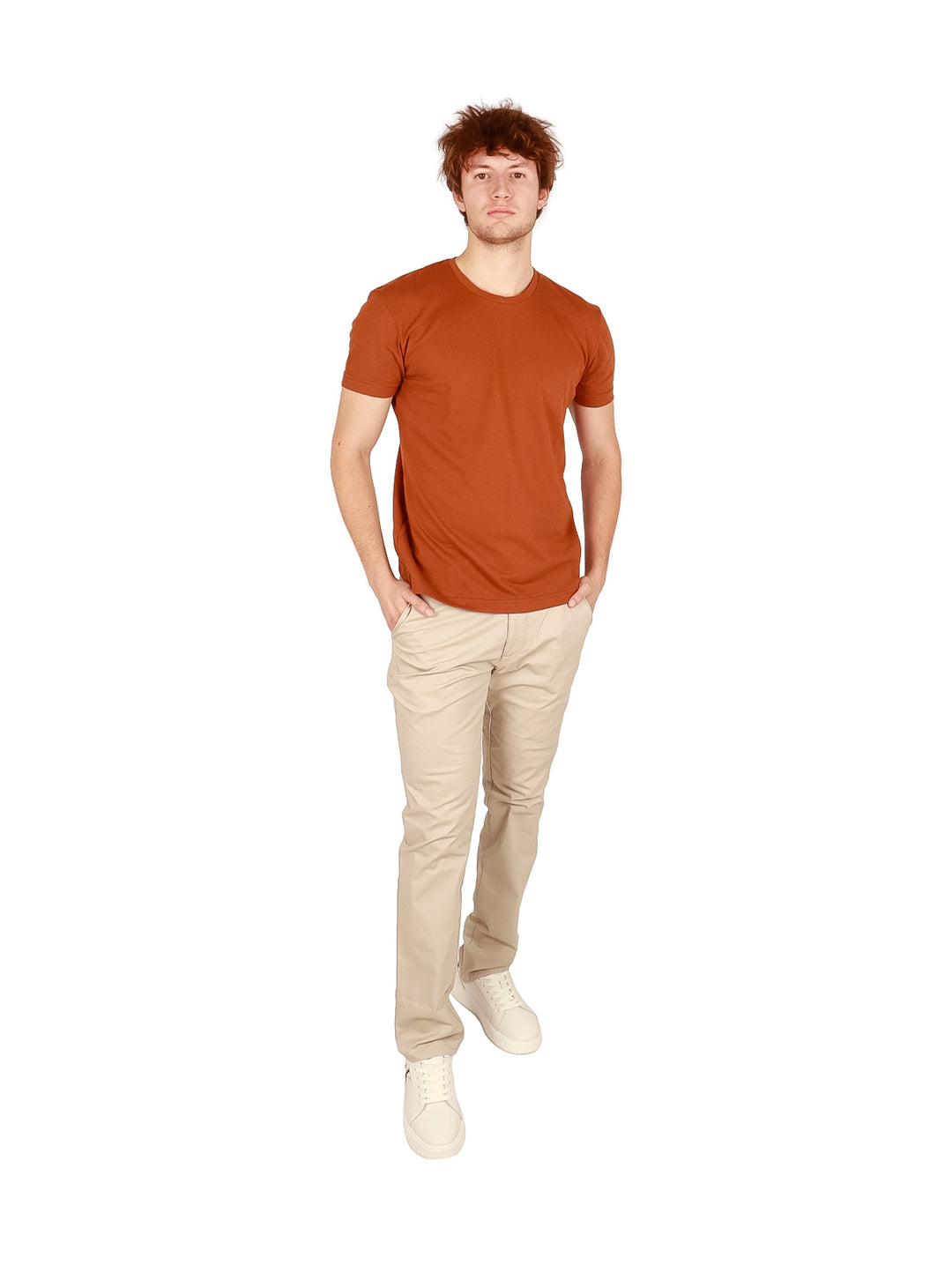 Playera Authentic Lyon Ocre para Hombre