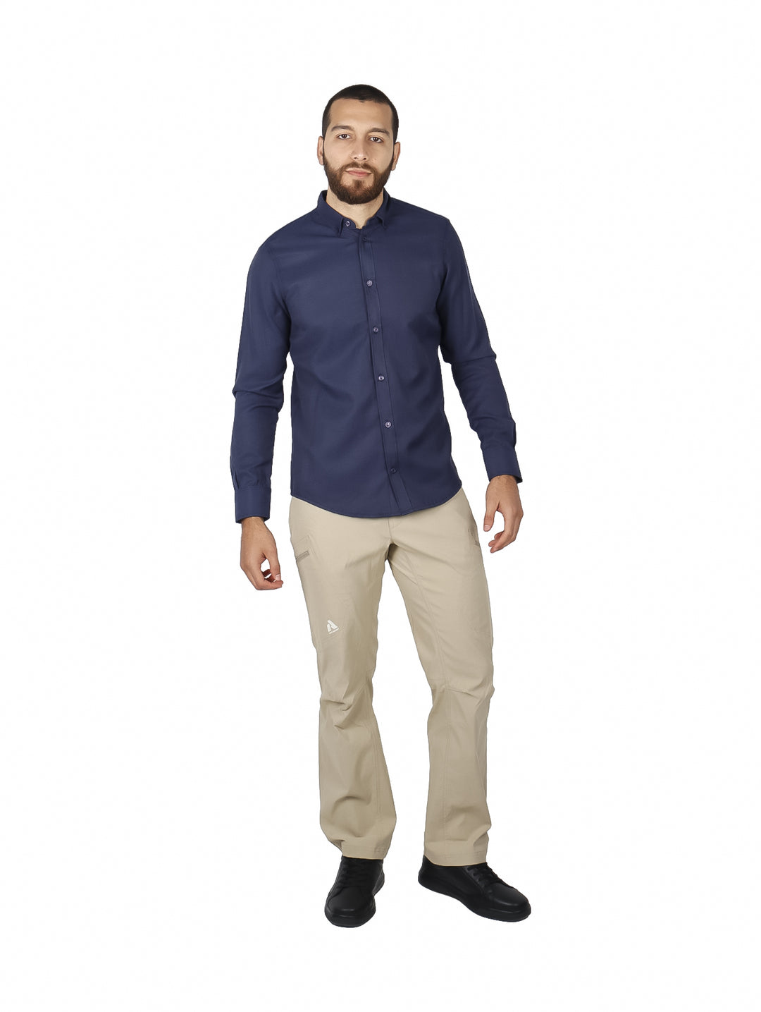 Camisa Authentic Lyon Azul Marino para Hombre