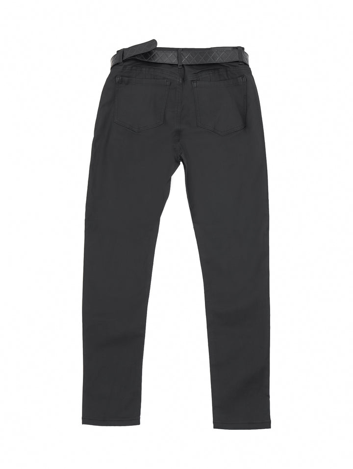 Pantalón NYD Jeans de Vinipiel Negro para Mujer