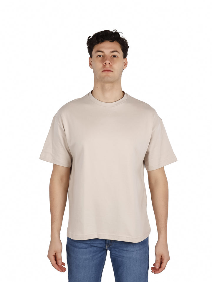 Playera Authentic Lyon Oversize Beige para Hombre