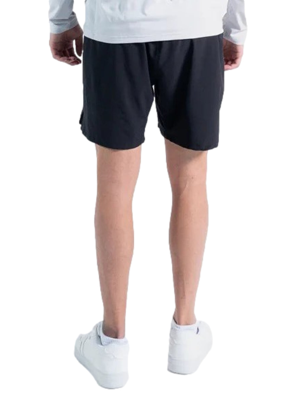Short deportivo color negro de la marca Everlast para hombre.