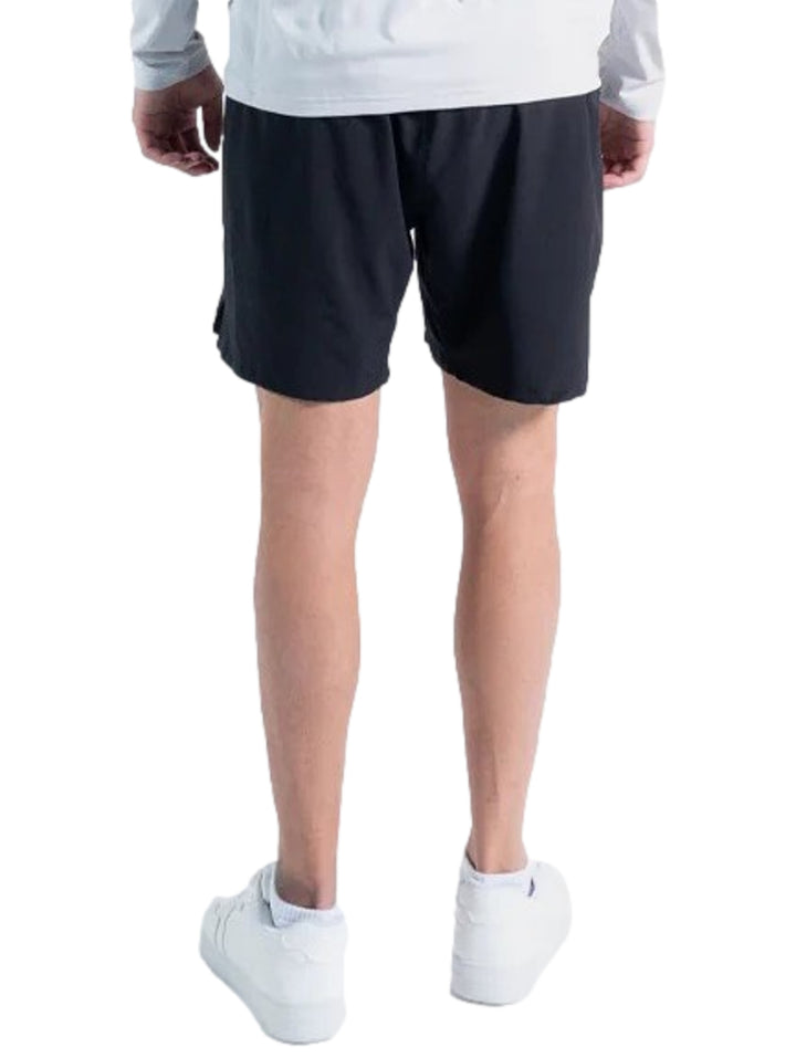 Short deportivo color negro de la marca Everlast para hombre.