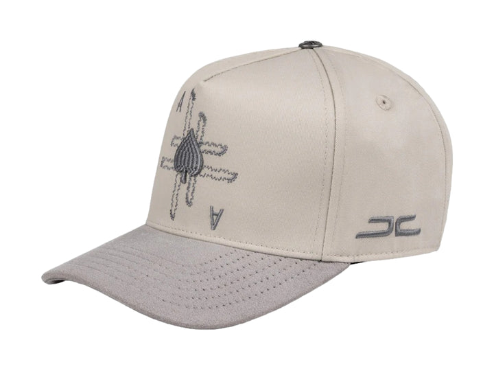 Gorra JC Hats Pikas XY Beige y Gris para Hombre