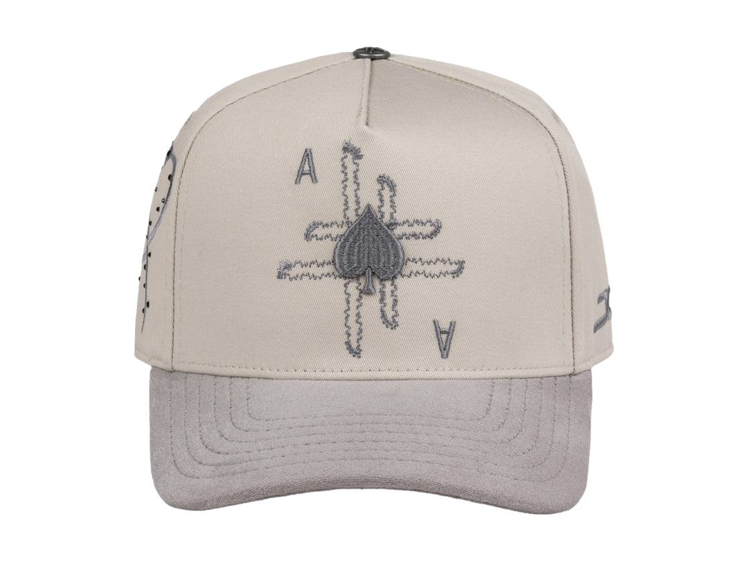 Gorra JC Hats Pikas XY Beige y Gris para Hombre