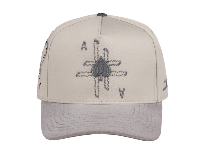 Gorra JC Hats Pikas XY Beige y Gris para Hombre
