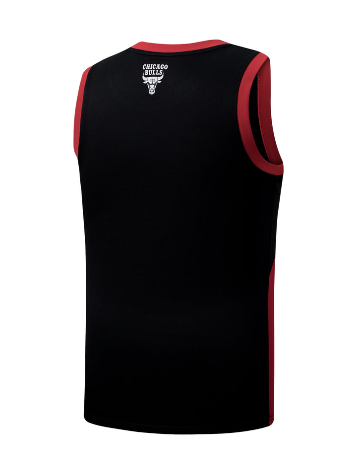 Playera Deportiva FEXPRO Chicago Bulls Negro para Hombre