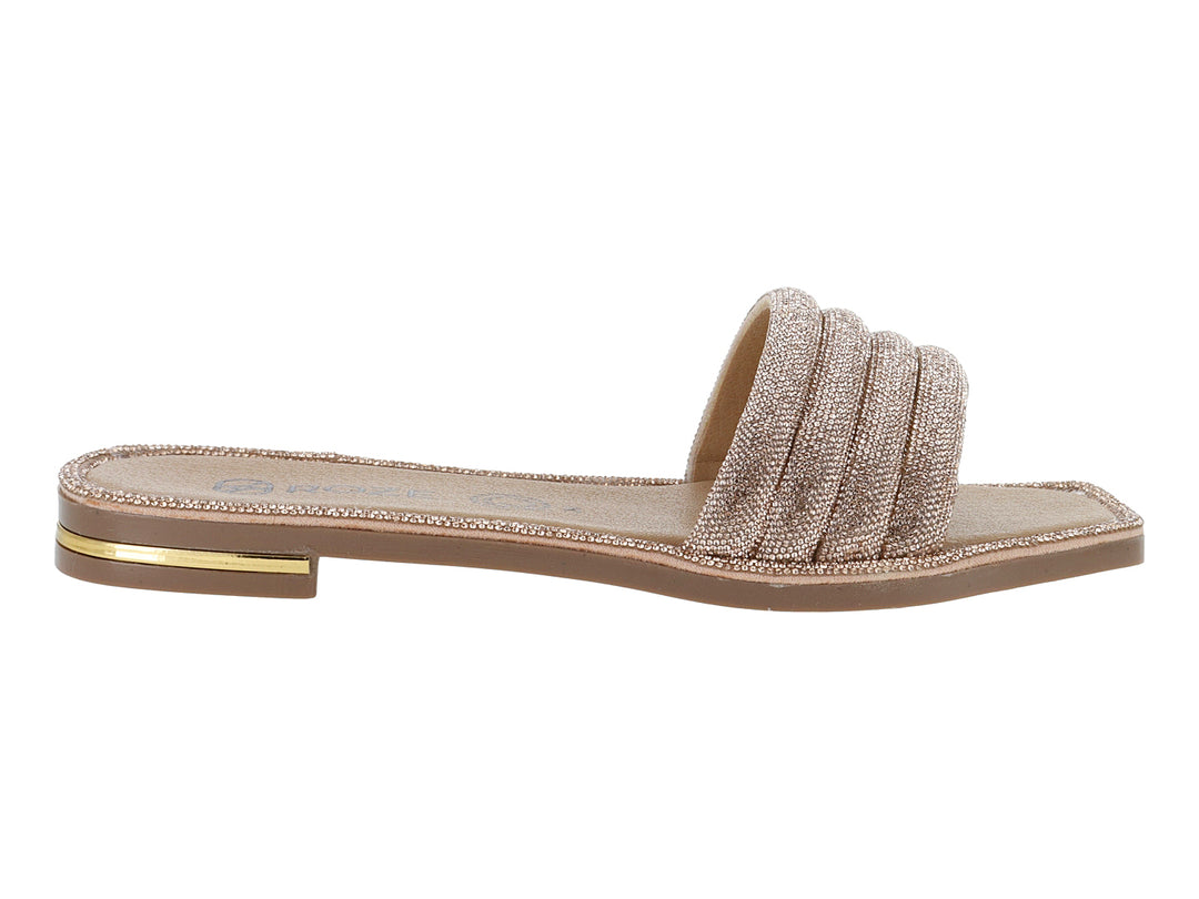 Sandalias Roze Oro Rosado para Mujer