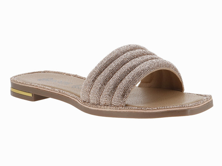 Sandalias Roze Oro Rosado para Mujer