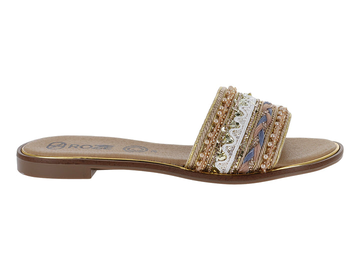 Sandalias ROZE Color Oro para Mujer