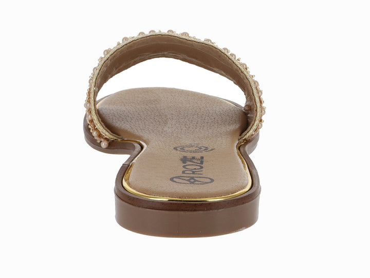 Sandalias ROZE Color Oro para Mujer