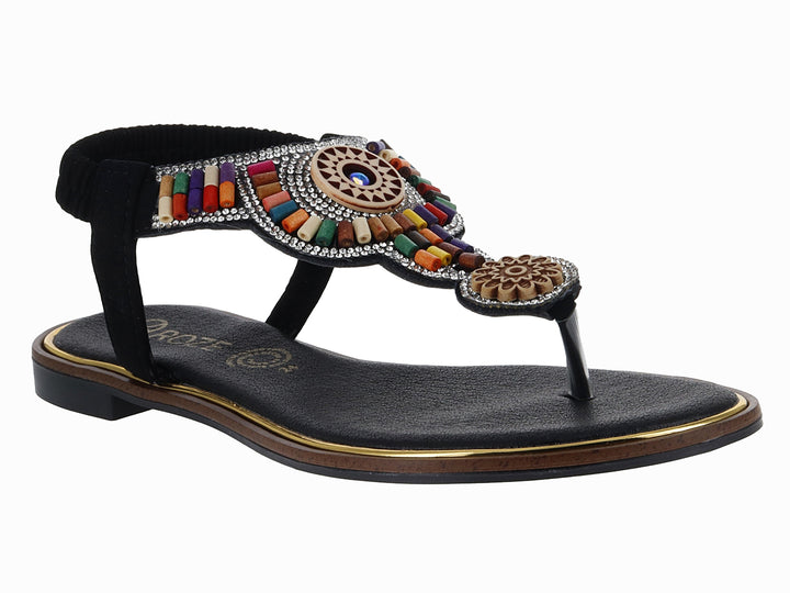 Sandalias Roze Negro para Mujer