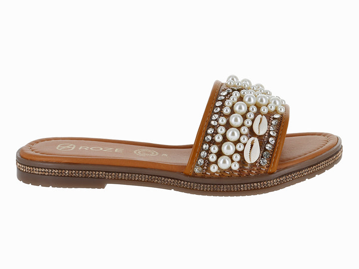 Sandalias Roze Color Tan para Mujer