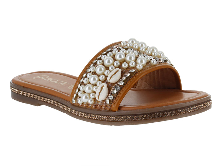Sandalias Roze Color Tan para Mujer