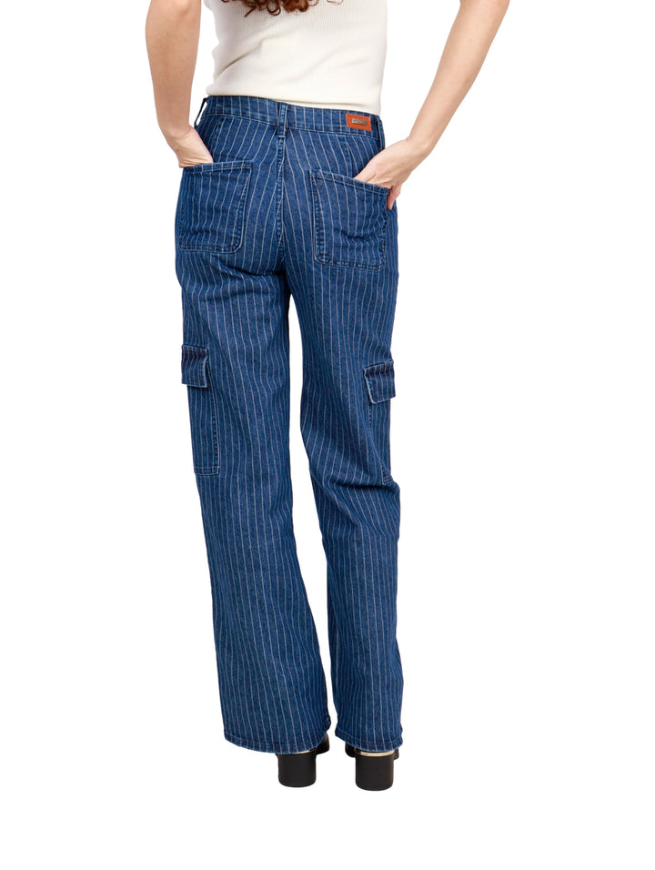 Pantalones KOSCH Corte Recto Azul para Mujer