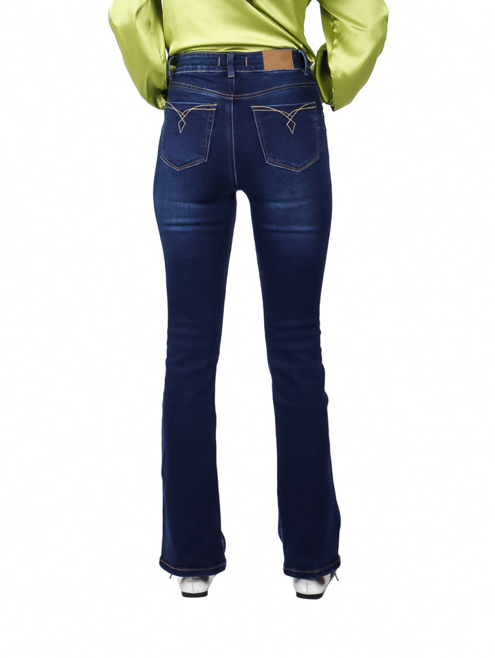 Jeans Max Denim Stone Flare para Mujer