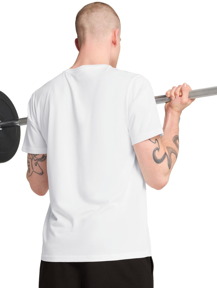 Playera PUMA Essential Solid Cat Blanco para Hombre