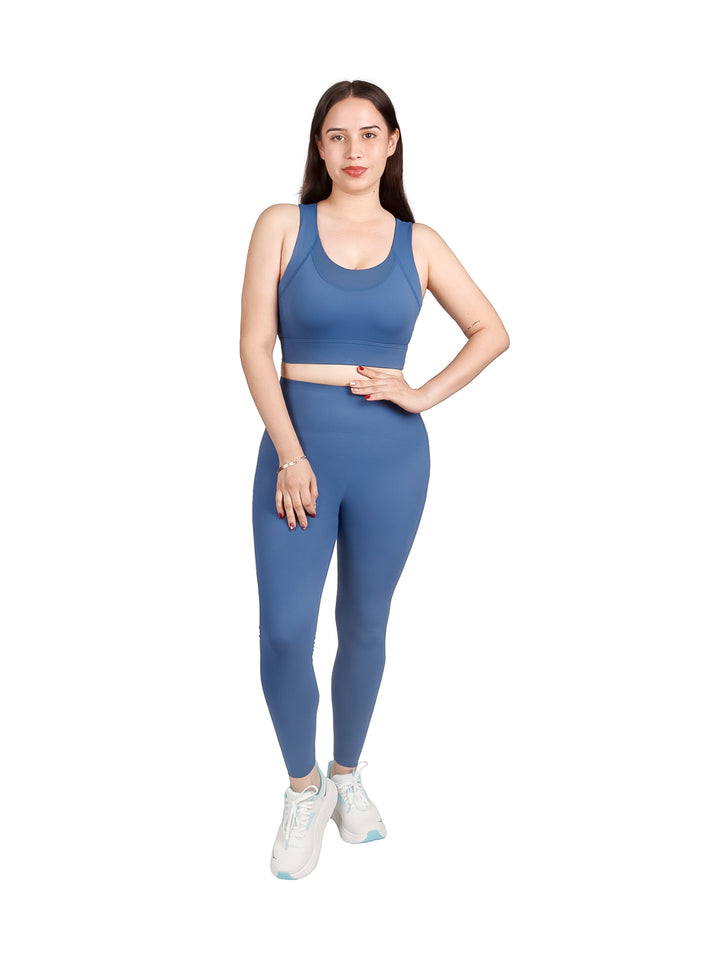 Leggings Deportivos Atok Performance Steel Blue para Mujer