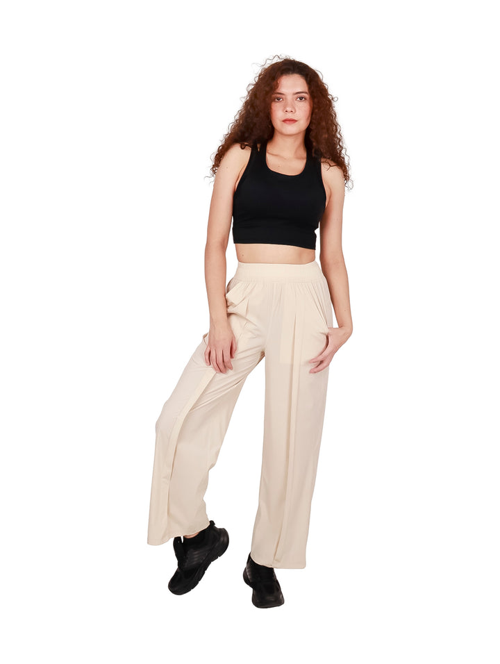 Pantalón Loungewear Atok Performance Beige para Mujer