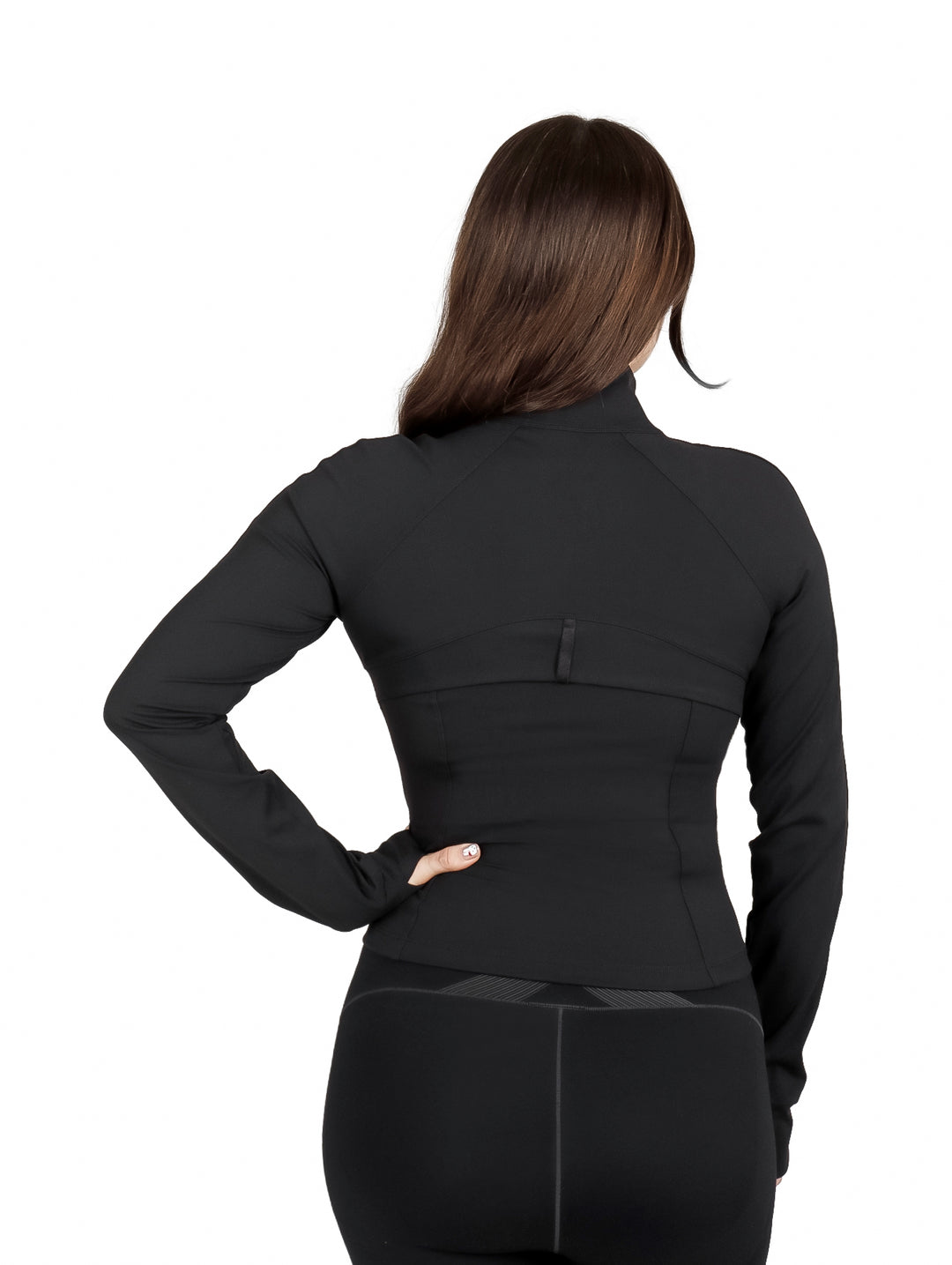 Chamarra Deportiva Atok Performance Negro para Mujer