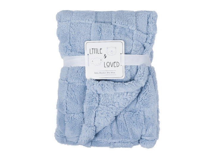 Cobija Sweet Dreams Peluche Azul para Bebé