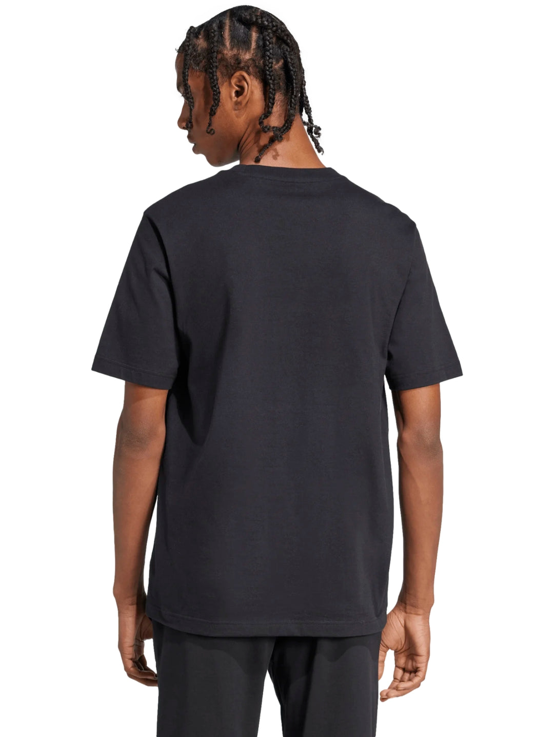 Playera Adidas Lounge Slides Graphic Pocket Negro para Hombre