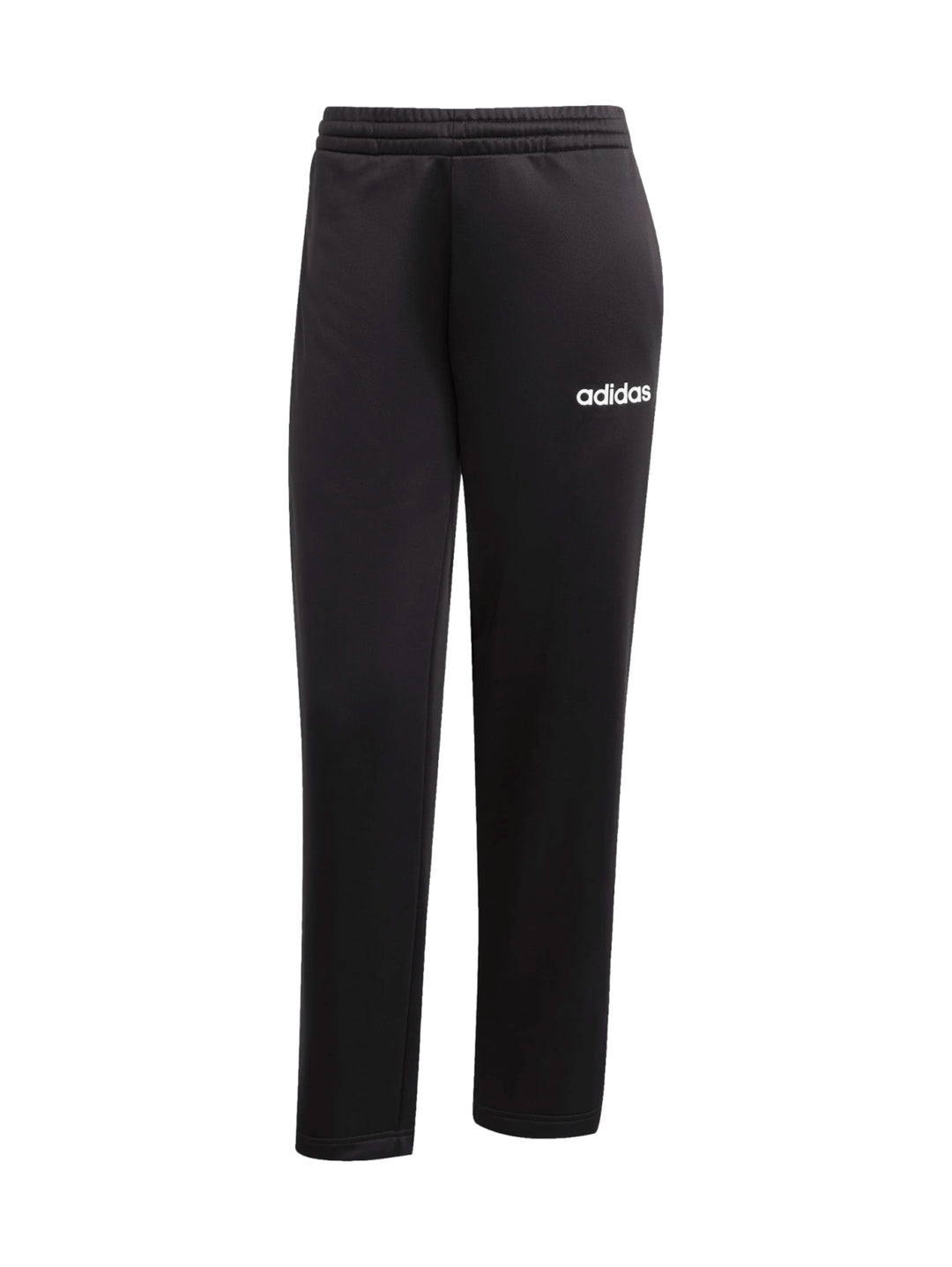 Conjunto deportivo Adidas color negro compuesto por chaqueta con capucha y pantalones para mujer.