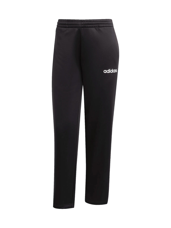 Conjunto deportivo Adidas color negro compuesto por chaqueta con capucha y pantalones para mujer.