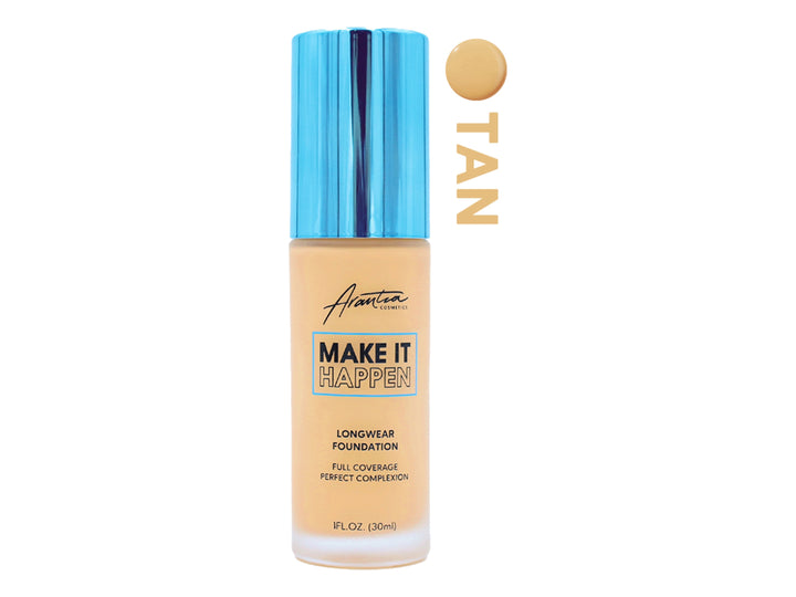 Base Líquida Arantza Cosmetics Make It Happen Tan para Mujer