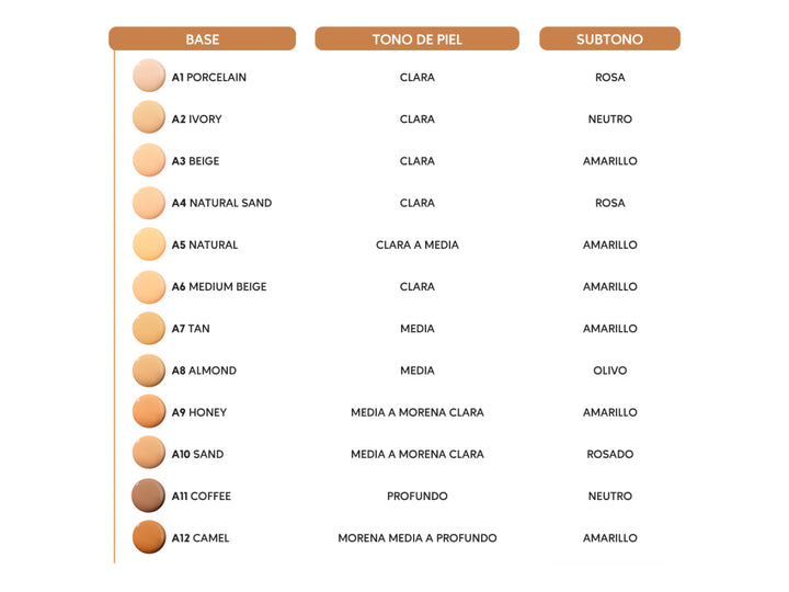 Base Líquida Arantza Cosmetics Make It Happen Tan para Mujer