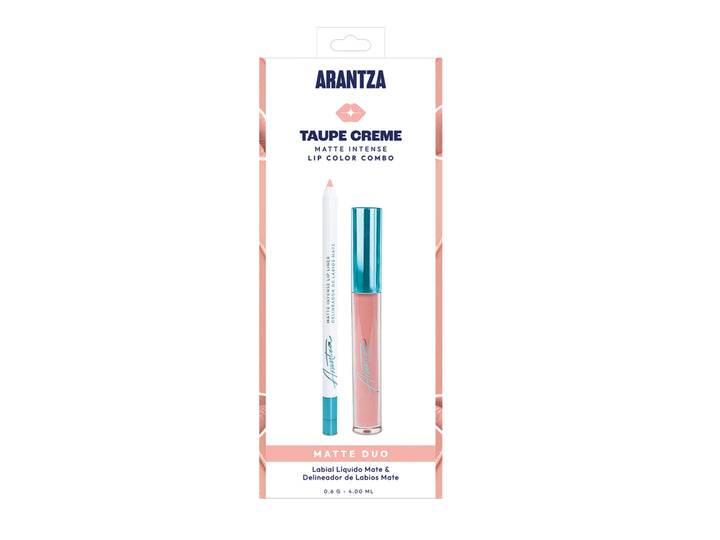 Set de Labios Arantza Cosmetics Taupe Creme para Mujer
