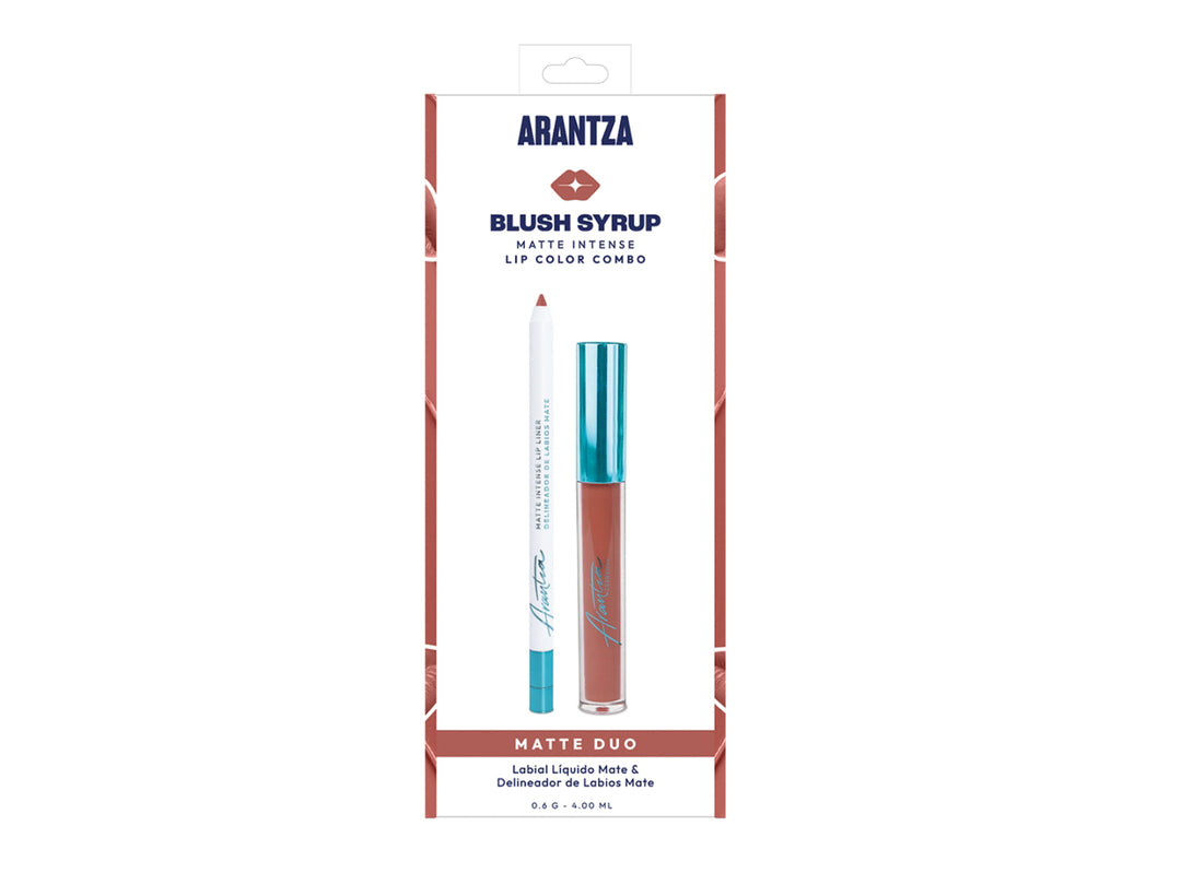 Set de Labios Arantza Cosmetics Blush Syrup para Mujer