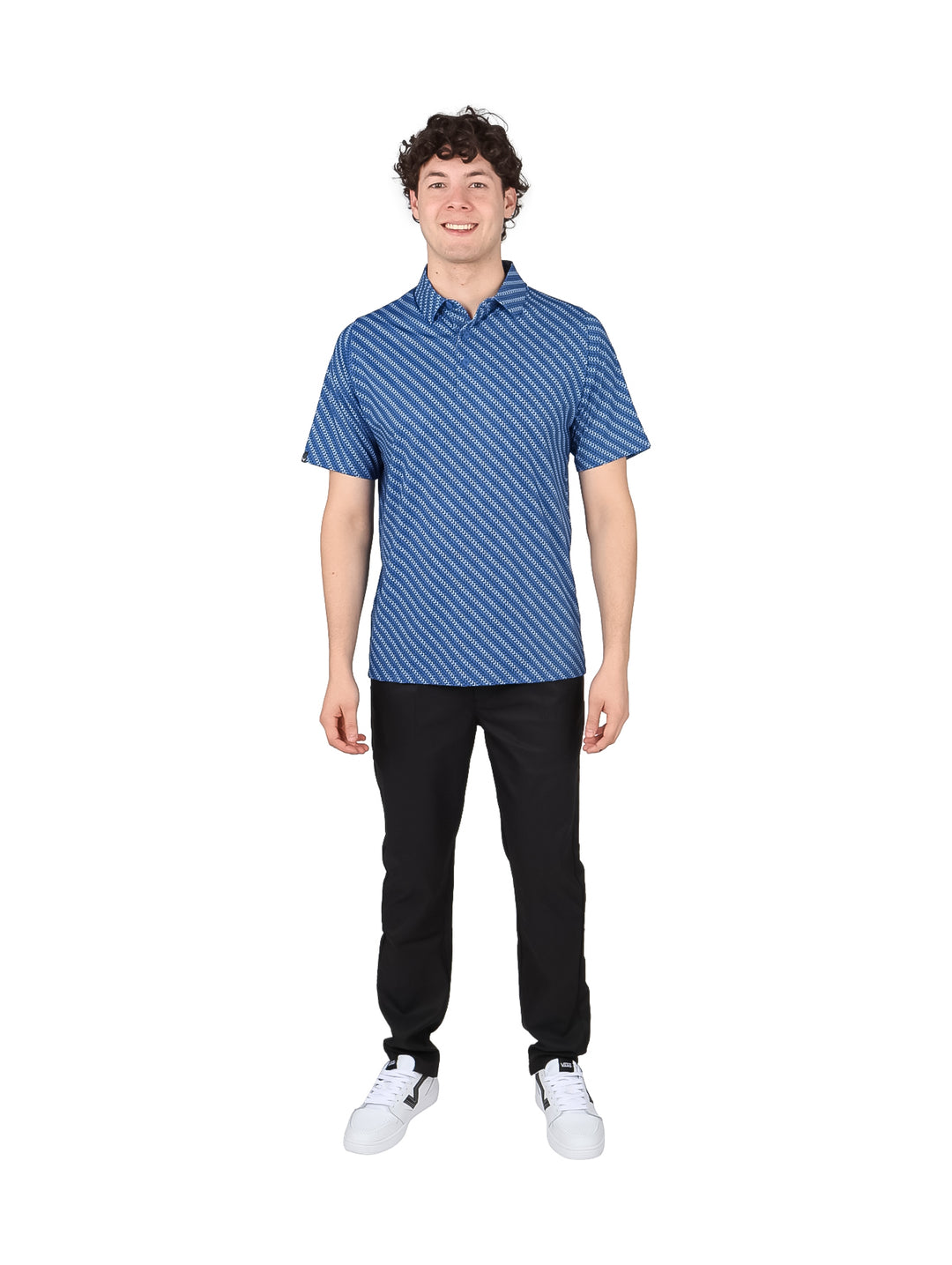 Playera Polo Callaway Galaxy Blue para Hombre