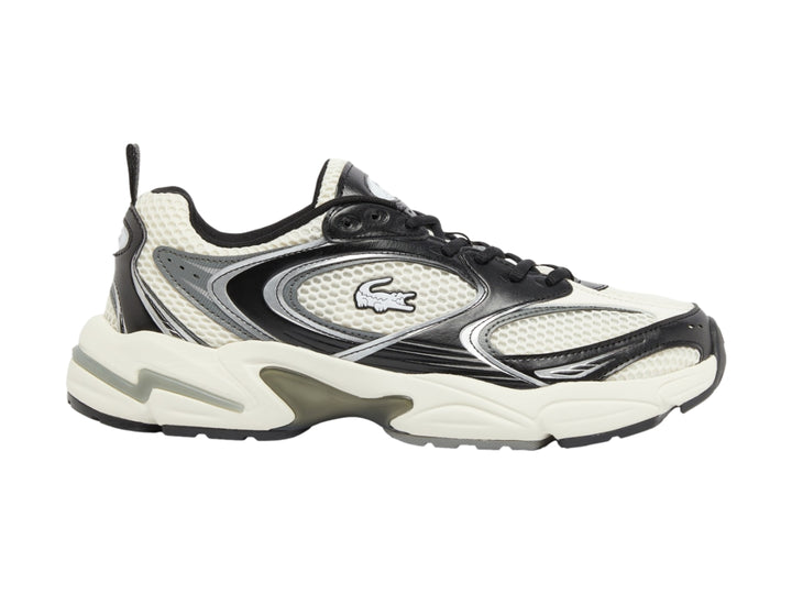 Tenis Lacoste Storm 96 2K Blanco y Negro para Hombre