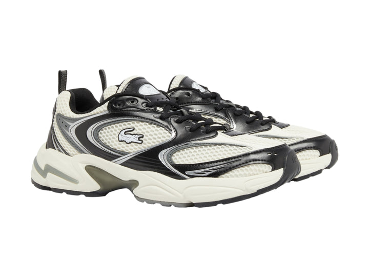 Tenis Lacoste Storm 96 2K Blanco y Negro para Hombre