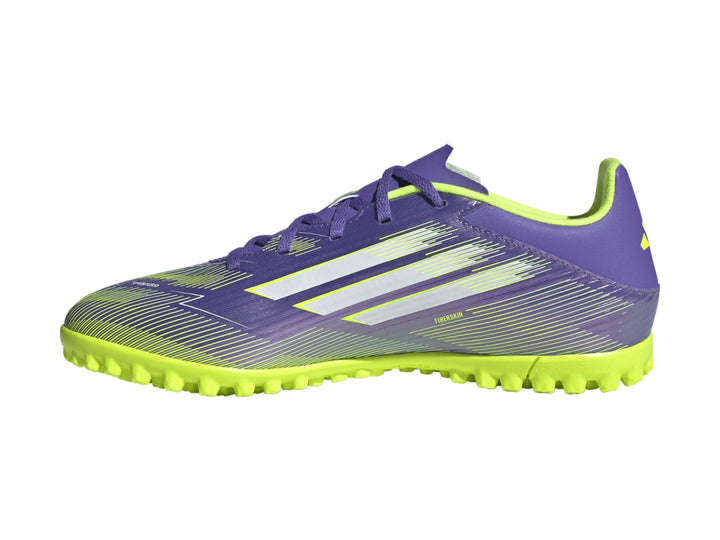 Tenis de Fútbol Adidas F50 Club TF Morado para Niño