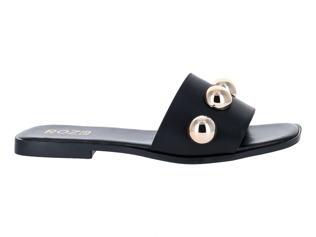 Sandalias ROZE Negro para Mujer