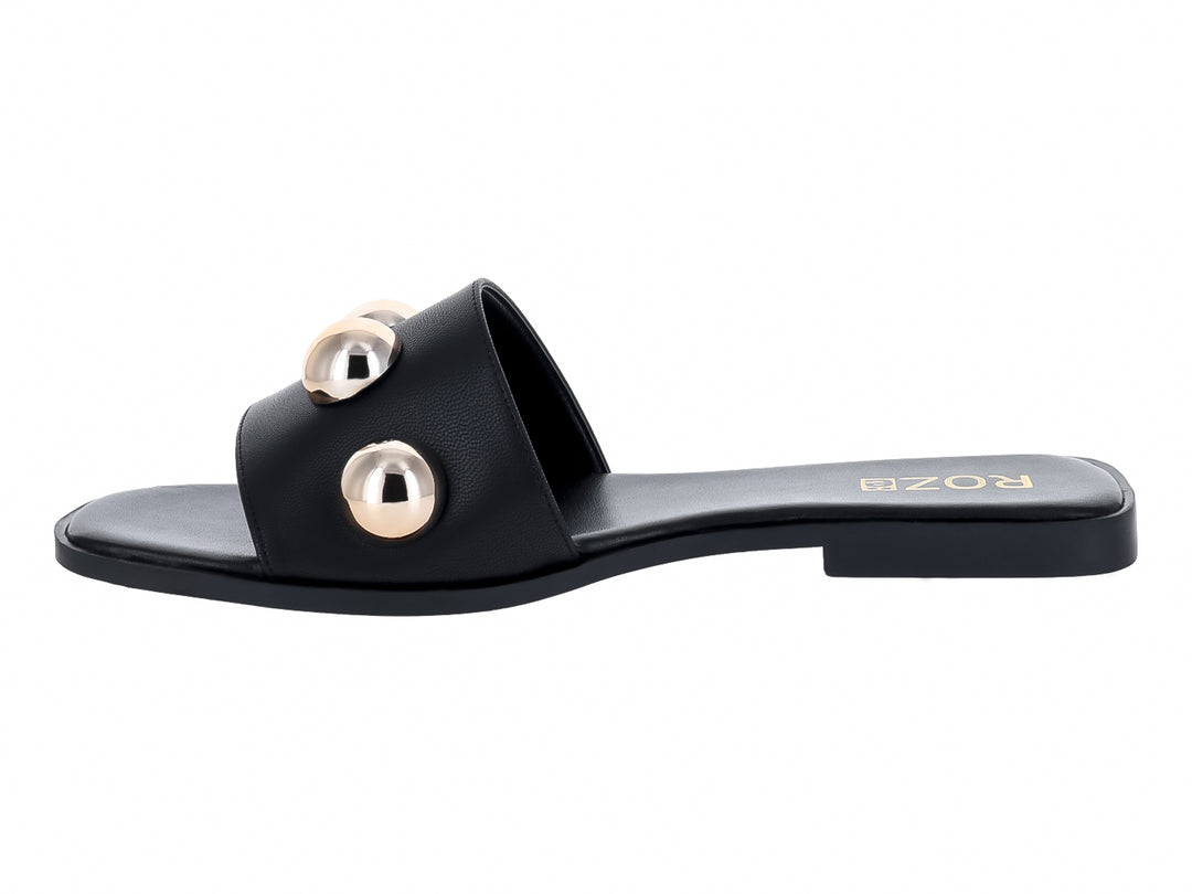 Sandalias ROZE Negro para Mujer
