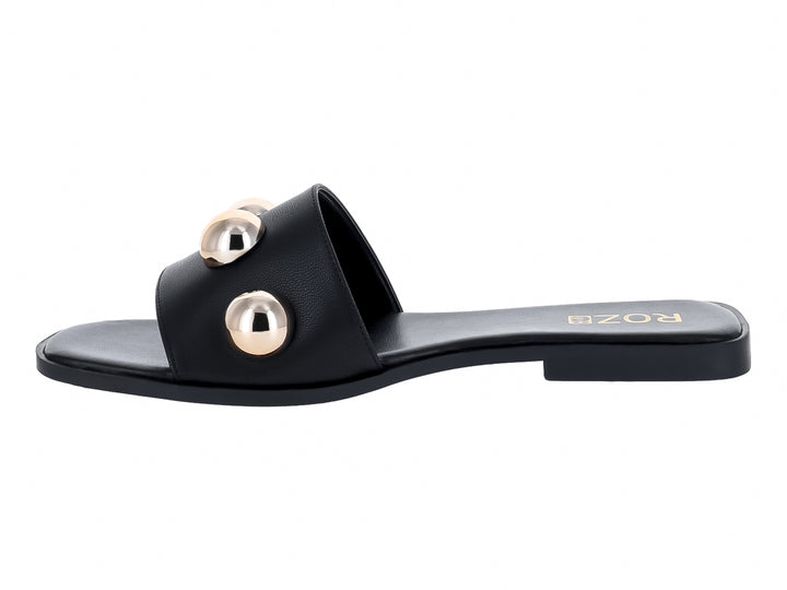 Sandalias ROZE Negro para Mujer