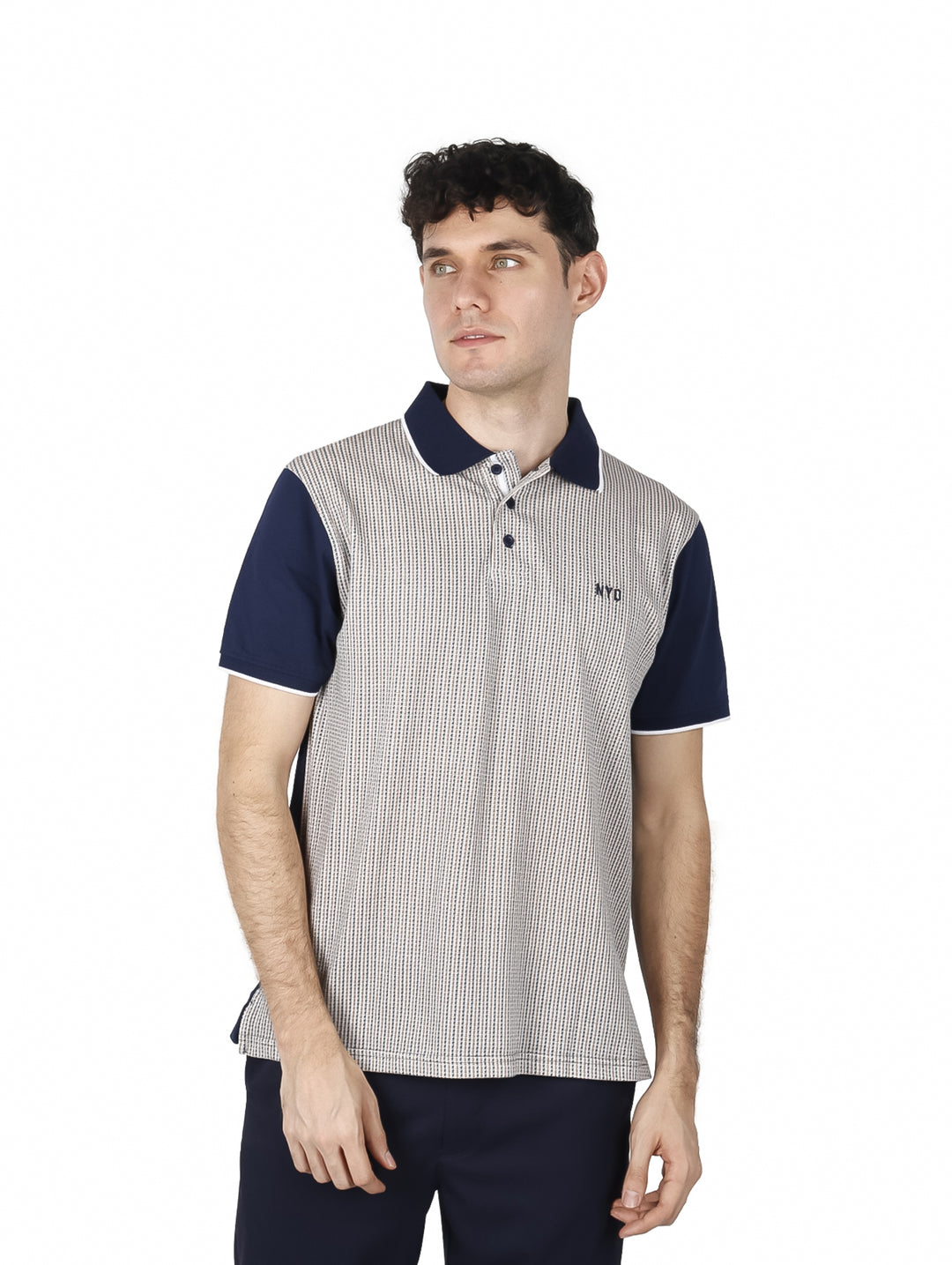 Playera Polo NYD Jeans Color Marino