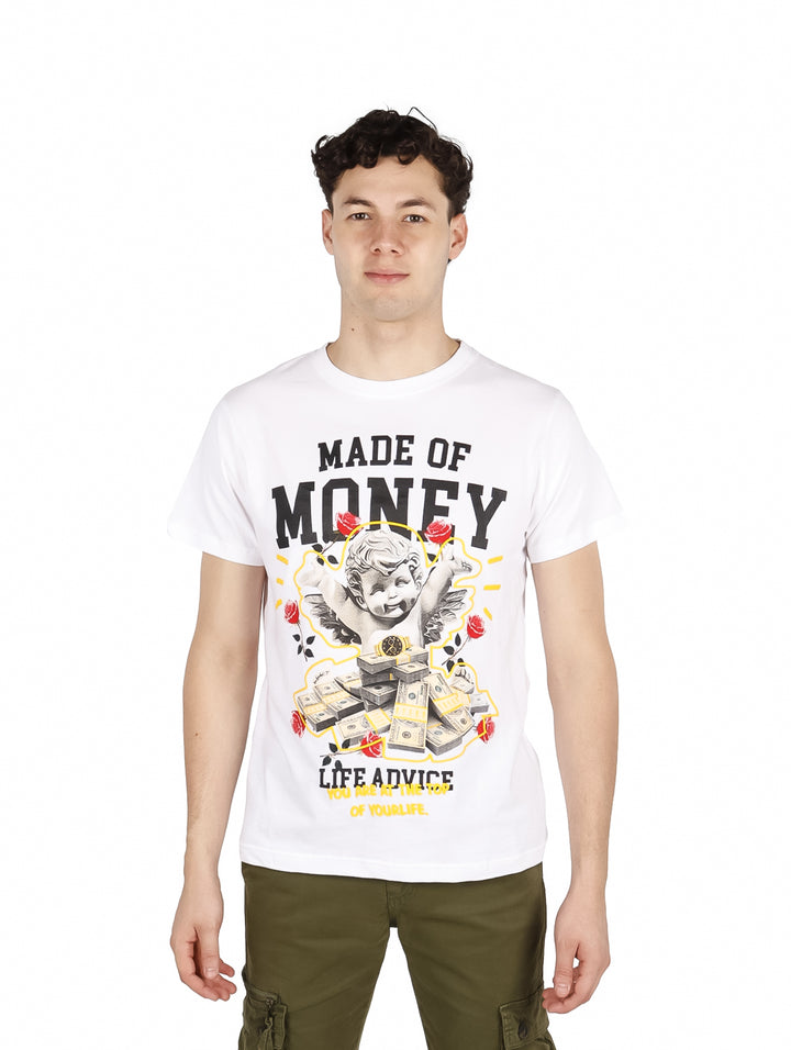 Playera YAKUZA Blanca para Hombre