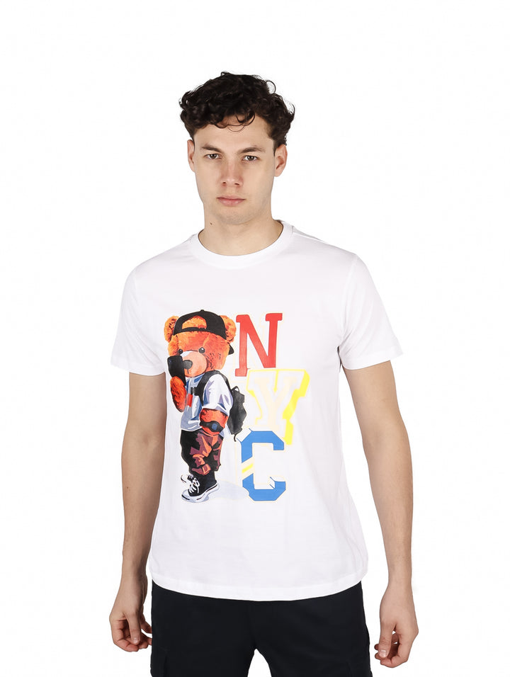 Playera Yakuza Blanca para Hombre