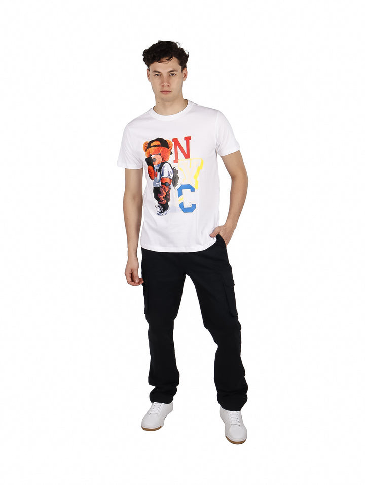 Playera Yakuza Blanca para Hombre