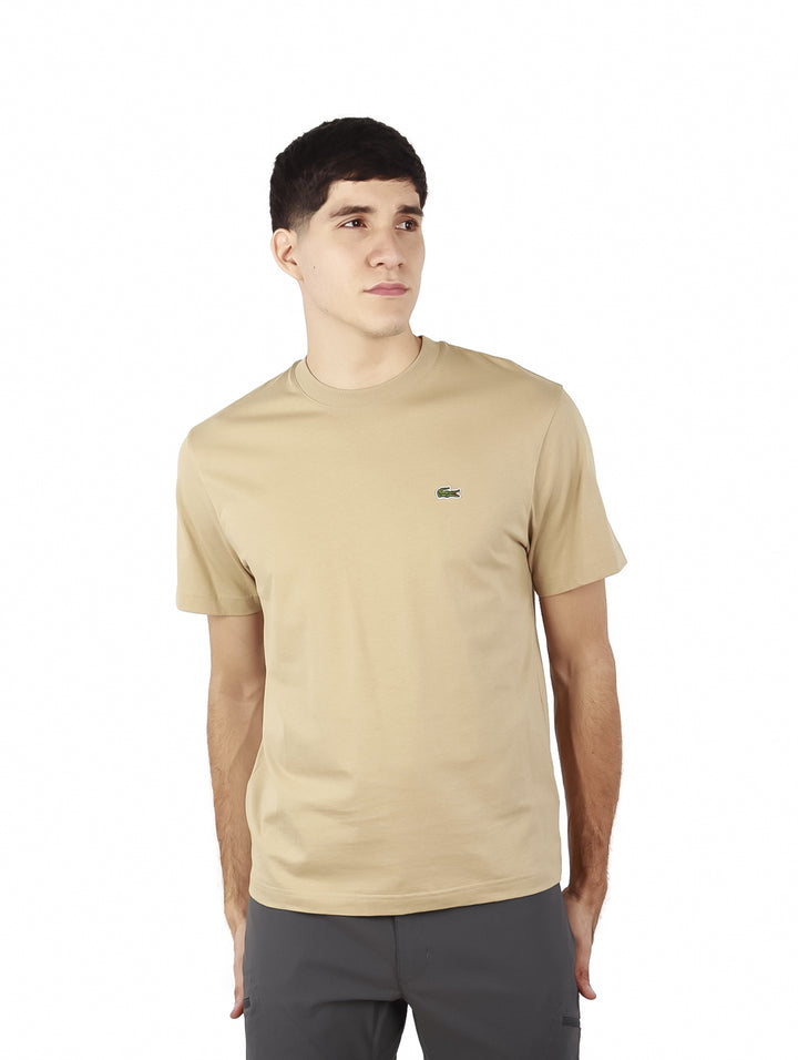 Playera Lacoste Beige para Hombre