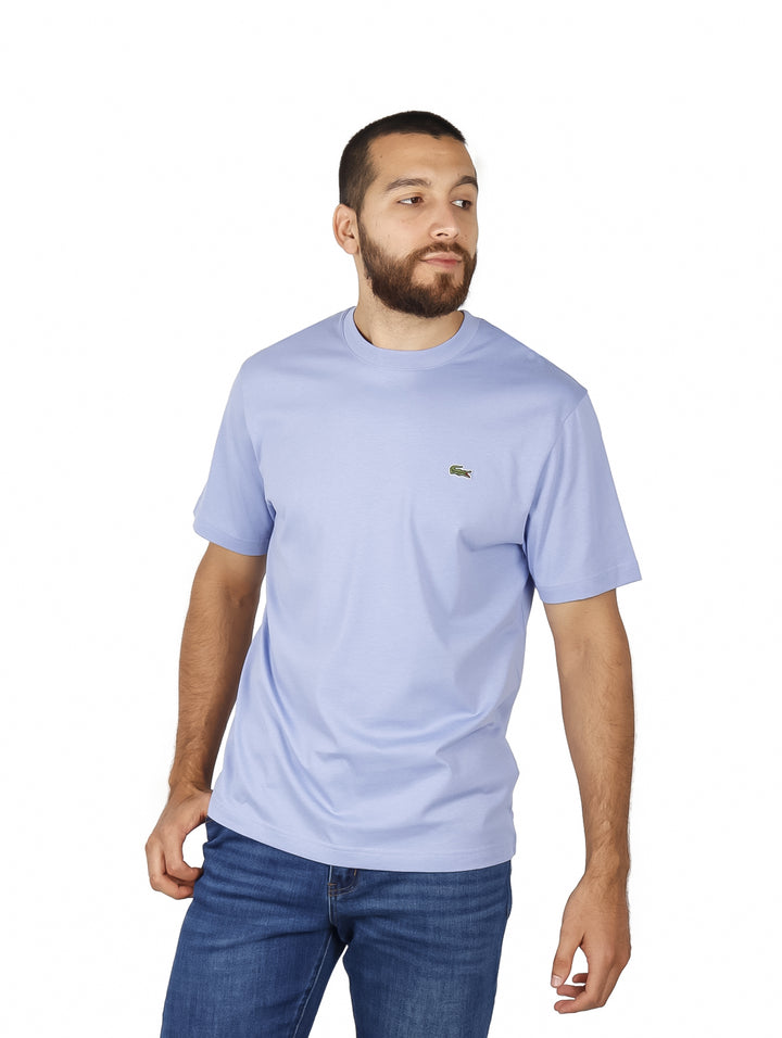 Playera Lacoste Azul Delphinum para Hombre
